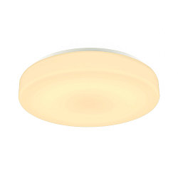 LED Udend�rs V�g- og Loftlampe LIPSY 50 Drum, IP44, 3000/4000K, � 40cm, 21W, hvid