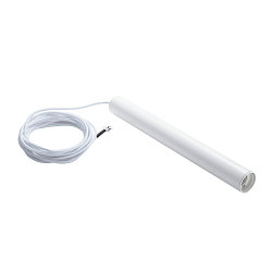 Pendel FITU PD, E27, l�ngde 40cm, pendul 250cm, �ben kabelende, hvid