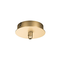Loftroset FITU 1er Rosette, rund, inkl. Tr�kaflastning, sort