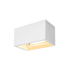 V�glampe PLASTRA QT-DE12 WL Gipslampe, R7s 118mm, hvid
