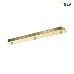 FITU Canopy for FITU PD Pendant luminaires, TRIPPLE, LANG, max. 16A, soft gold