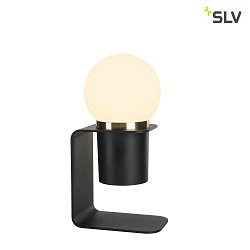 Battery lamp TONILA dimmable IP20, brass, black dimmable