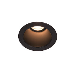 LED Loftindbygningslampe HORN MAGNA, 7.7W 3000K,, 415lm 25�, sort