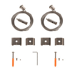 Wireoph�ng til EUTRAC�, S-TRACK og 1-Faset skinne, 5m, S�t af 2