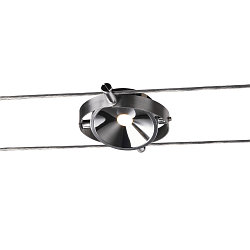 LED Wirelampe DURNO til TENSEO 12 Volt wiresystem, 9W, 2700K, 360lm, chrom
