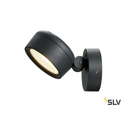 LED Udendørsspot ESKINA SPOT LED Væg-/Loftlampe, 14,5W, 95°, 3000/4000K, 1000lm, IP65, dæmpbar, antracit