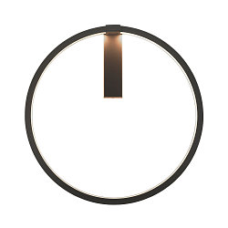 LED Wall luminaire ONE 60 DALI LED, 25W, 3000/4000K, 1400/1500lm, black
