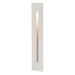 LED Wall recessed luminaire NOTAPO, 3000K, 6lm, white, 18cm