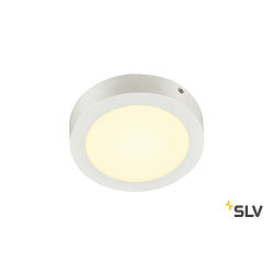 LED Loftlampe SENSER 18 LED, rund, 12W, 3000K, 880lm, IP20, hvid