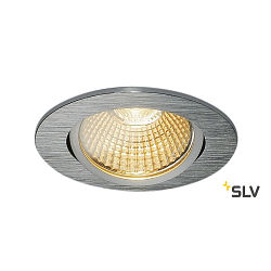 LED Loft-/Indbygningsspot NEW TRIA 68 I CS LED, rund, 11W, 38, 2700K, 800lm, aluminium mat