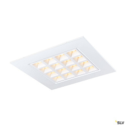 LED Loft-/Indbygningslampe LED PAVONO 620x620, 100, UGR 16, hvid, 3000K, 3200lm