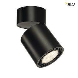 LED Loftlampe SUPROS CL Indoor, rund, 60 reflektor, 36W, CRI90, 3000K, 3380lm, sort