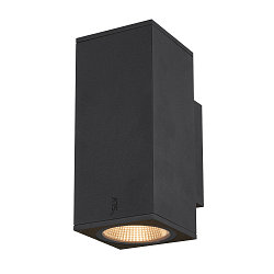 Premium-LED Udend�rs V�glampe ENOLA SQUARE UP/DOWN CCT, IP65 IK02, M version, 19W 3000/4000K 1480/1680lm 38�, CRi>90