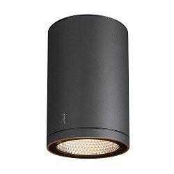 Premium-LED Udend�rs V�glampe ENOLA ROUND CCT, IP65 IK02, L version, 35W 3000/4000K 2500/2800lm 38, CRi>90, antracit