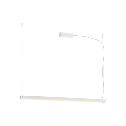 LED Pendel NOYA PD PHASE, CCT switch, 2700/3000K, 1861/2025lm, IP20, hvid