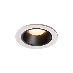 LED Loftindbygningslampe NUMINOS DL S, 3000K, IP20, 55�, 690lm, UGR 20, hvid/sort