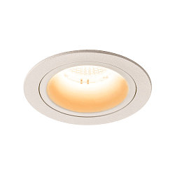 LED Loftindbygningslampe NUMINOS DL M, 2700K, IP20, 20�, 1600lm, UGR 20, hvid/hvid
