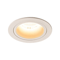 LED Loftindbygningslampe NUMINOS DL M, 3000K, IP20, 20�, 1600lm, UGR 20, hvid/hvid