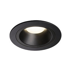 LED Loftindbygningslampe NUMINOS DL M, 4000K, IP20, 40�, 1600lm, UGR 20, sort/sort