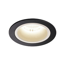 LED Loftindbygningslampe NUMINOS DL M, 4000K, IP20, 40�, 1750lm, UGR 20, sort/hvid