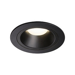 LED Loftindbygningslampe NUMINOS DL M, 4000K, IP20, 55�, 1600lm, UGR 21, sort/sort