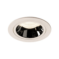 LED Loftindbygningslampe NUMINOS DL M, 4000K, IP20, 40�, 1660lm, UGR 17, hvid/chrom