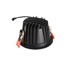LED Loftindbygningslampe NUMINOS DL L, 2700K, IP20, 55�, 2150lm, UGR 19, sort/chrom