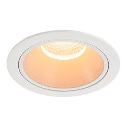 LED Loftindbygningslampe NUMINOS DL XL, 2700K, IP20, 20�, 3500lm, UGR 18, hvid/hvid