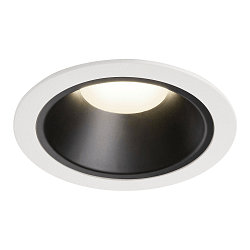 LED Loftindbygningslampe NUMINOS DL XL, 4000K, IP20, 55�, 3600lm, UGR 23, hvid/sort