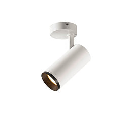LED Ceiling luminaire NUMINOS SPOT PHASE M, 2700K, 24�, 1930lm, white/black