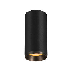 LED Ceiling luminaire NUMINOS CL PHASE M, 2700K, 36�, 1930lm, black/black