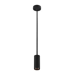 LED Pendant luminaire NUMINOS PD DALI S, 2700K, 36°, 985lm, black/black