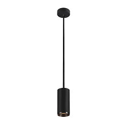 LED Pendant luminaire NUMINOS PD DALI M, 3000K, 24�, 1955lm, black/black