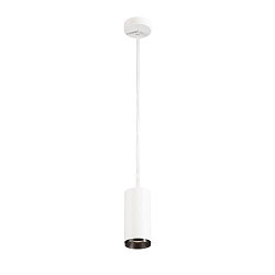 LED Pendant luminaire NUMINOS PD DALI M, 4000K, 60�, 2060lm, white/black