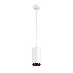 LED Pendant luminaire NUMINOS PD DALI L, 2700K, 60�, 2475lm, white/black