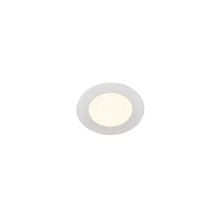 LED Loftindbygningslampe SENSER 12 DL, rund, 6W, 470lm, IP20, hvid, 4000K