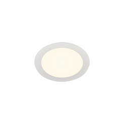 LED Loftindbygningslampe SENSER 18 DL, rund, 9,7W, 950lm, IP20, hvid, 4000K