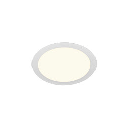 LED Loftindbygningslampe SENSER 24 DL, rund, 12,5W, 1200lm, IP20, hvid, 4000K