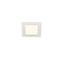 LED Loftindbygningslampe SENSER 12 DL, firkantet, 6W, 440lm, IP20, hvid, 4000K