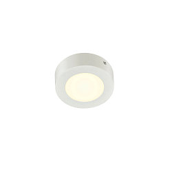 LED Væg-/Loftlampe SENSER 12 CW, rund, IP20, hvid, 8,5W, 4000K, 470lm