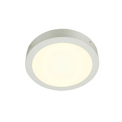 LED V�g-/Loftlampe SENSER 24 CW, rund, 15W, IP20, hvid, 4000K, 1300lm