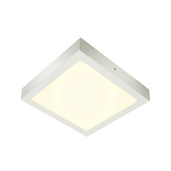 LED Væg-/Loftlampe SENSER 24 CW, firkantet, 15W, 1200lm, IP20, hvid, 4000K