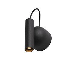 LED Wall luminaire KARPO MAGN WL, 3000K, 350lm, black
