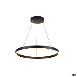 LED Pendant luminaire ONE 60 PD PHASE UP/DOWN, CCT switch, 2700/3000K, 410/415lm, black