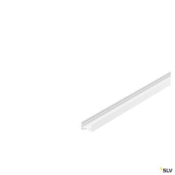 Tilbehr til LED Strip GRAZIA 20 Overflade profil flad, 1,5m, IP20, glat, 1,5m, hvid