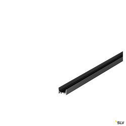 Tilbehr til LED Strip GRAZIA 20 Overflade profil flad, 1,5m, IP20, glat, 1,5m, sort