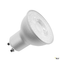 LED Reflekslampe QPAR51, GU10, 6W 3000K 460lm 38°, CRi >90, dæmpbar, grå