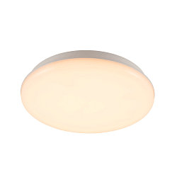 V�g-/Loftlampe SIMA, rund, d�mpbar, 3000K, 2150lm, IP44, hvid