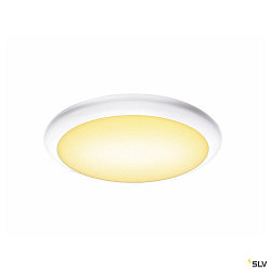 LED Outdoor luminaire RUBA 27 CW LED Wall / Ceiling luminaire, CCT switch, 3000/4000K, 985/1100lm, IP65, white