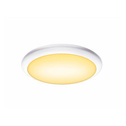 LED Udendørslampe RUBA 27 CW LED Væg-/Loftlampe, CCT switch, 3000/4000K, 985/1100lm, IP65, hvid